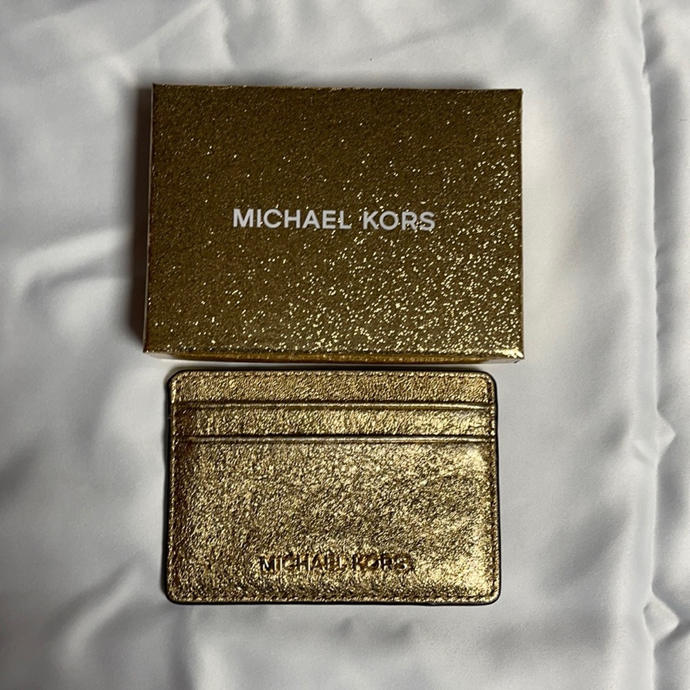Michael Kors Leather Card Holder